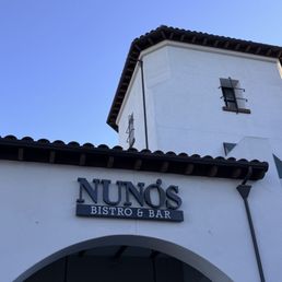 The exterior of NUNO’S Bistro & Bar in Upland